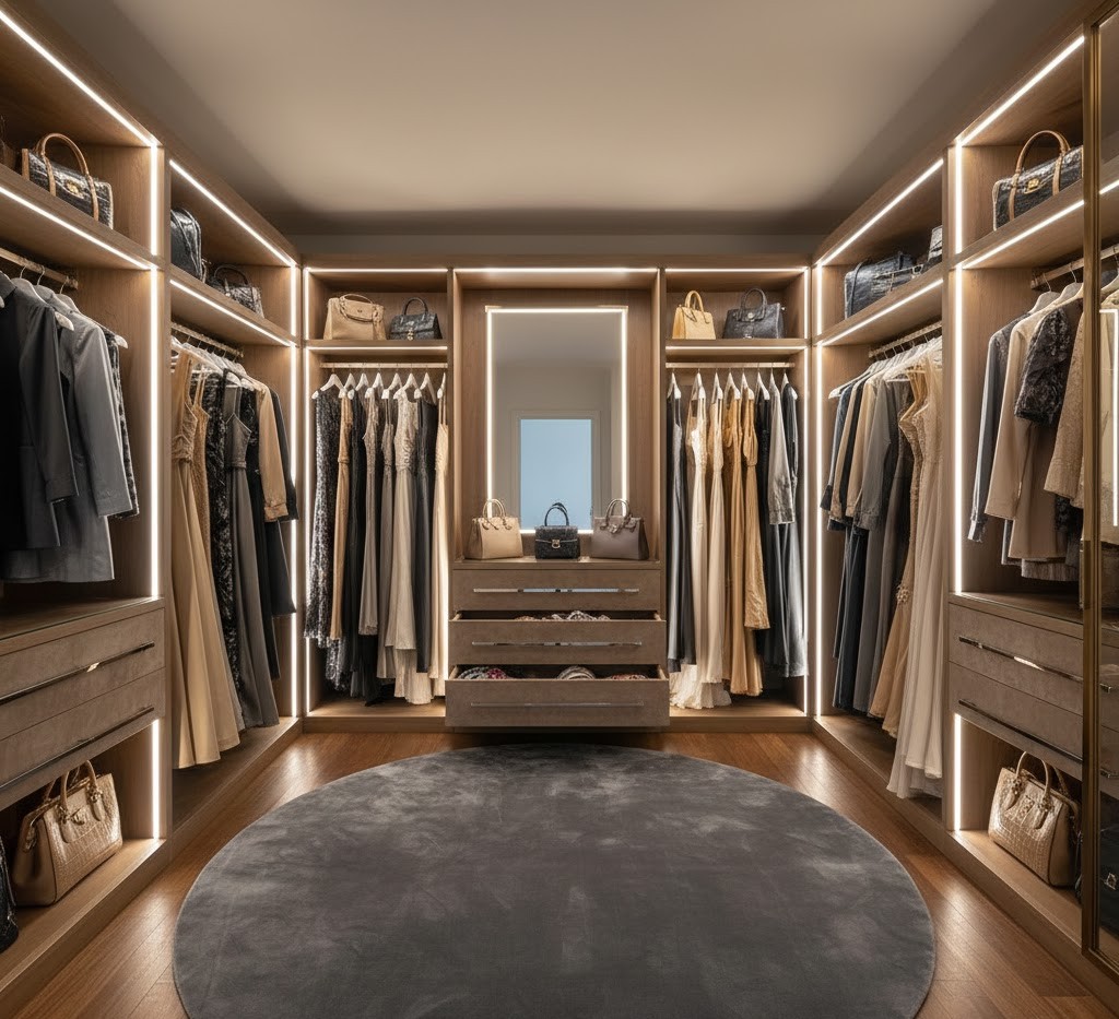 Verlichte op maat gemaakte dressing