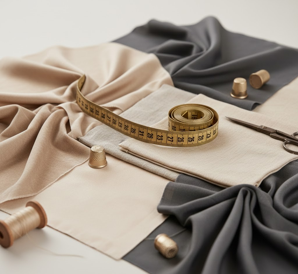 Kleurstalen voor garderobe